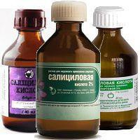 Салициловая кислота р-р д/наружн. прим. [спирт.] 2% 40 мл 1 шт.