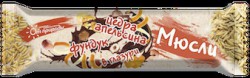 Мюсли батончик, От природы 25 г фундук апельсин