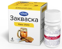 Закваска, Vivo (Виво) 5 г 4 шт Квас